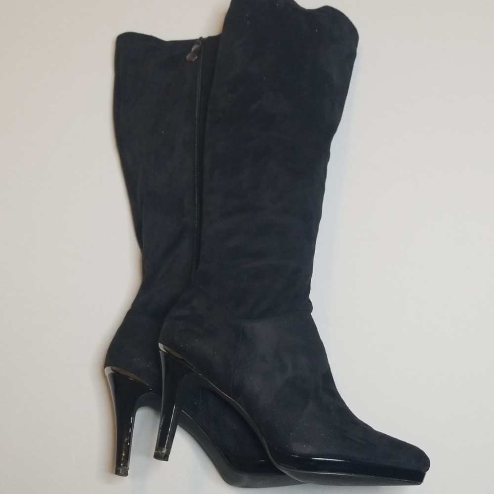 Tahari Soft Suede Knee-High Boots